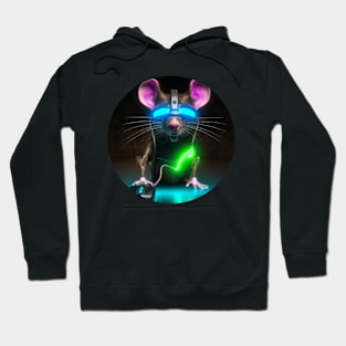 Cyberpunk mouse Hoodie